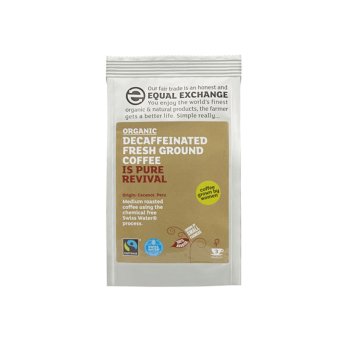 Organic Decaf Medium Roast Ground Coffee - 3 Equal Exchange Organic Decaf Medium Roast Ground Coffee - 3 Equal Exchange