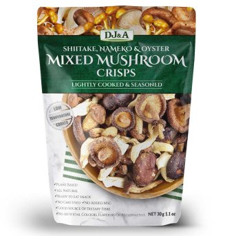 Mixed Mushroom Crisps DJ&A 30g Mixed Mushroom Crisps DJ&A 30g