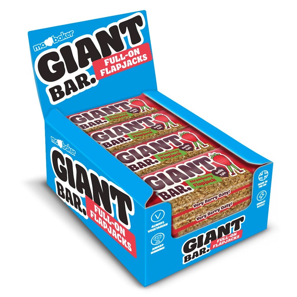 Strawberry Giant Bar Ma Baker 90g