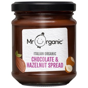 Organic Chocolate Hazel Spread - Vegan Mr Organic 6x200g Organic Chocolate Hazel Spread - Vegan Mr Organic 6x200g
