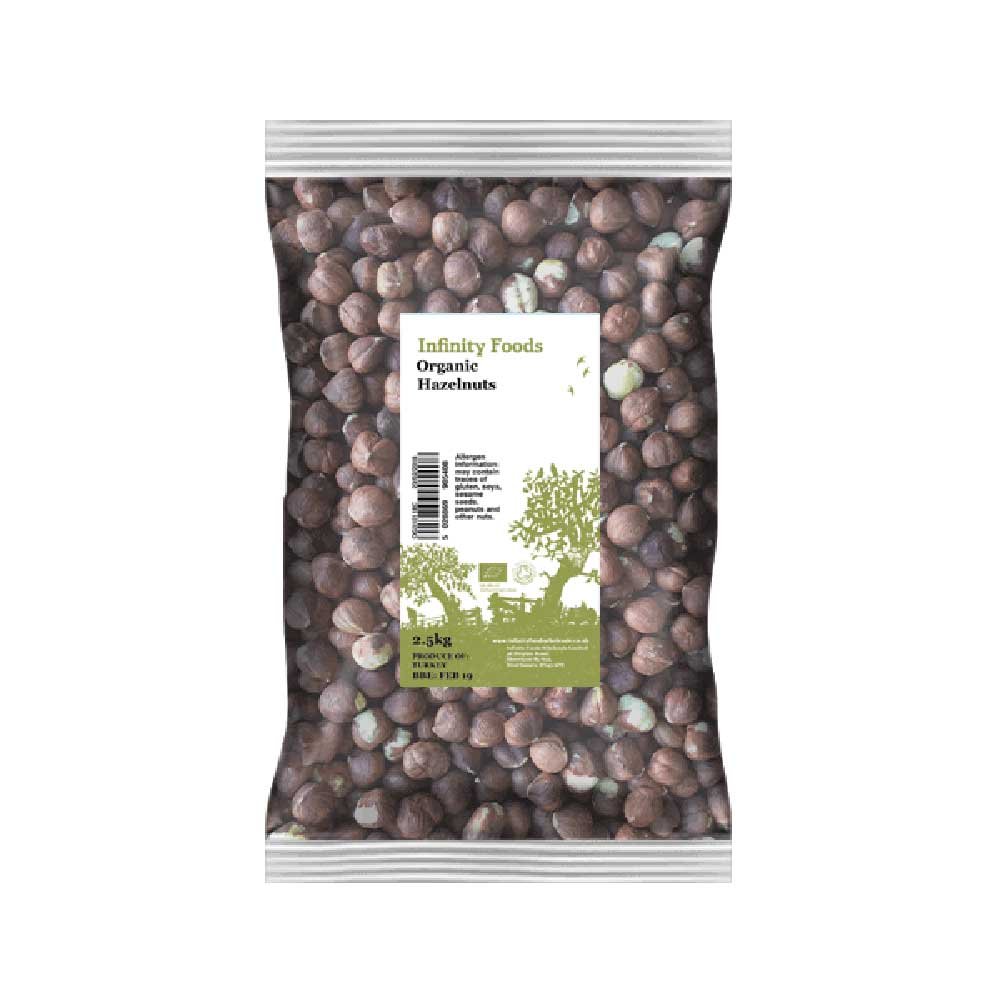 Organic Hazelnuts Infinity Foods 2.5kg