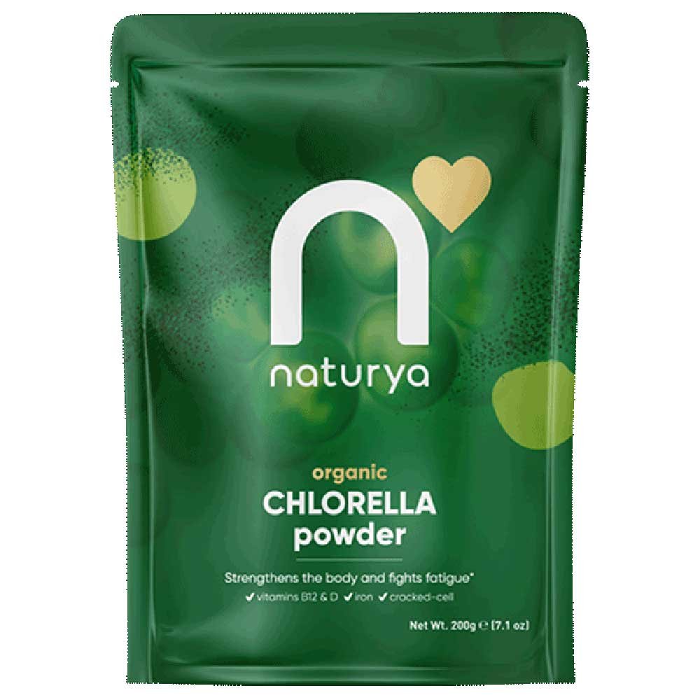 Organic Chlorella Powder Naturya 200g