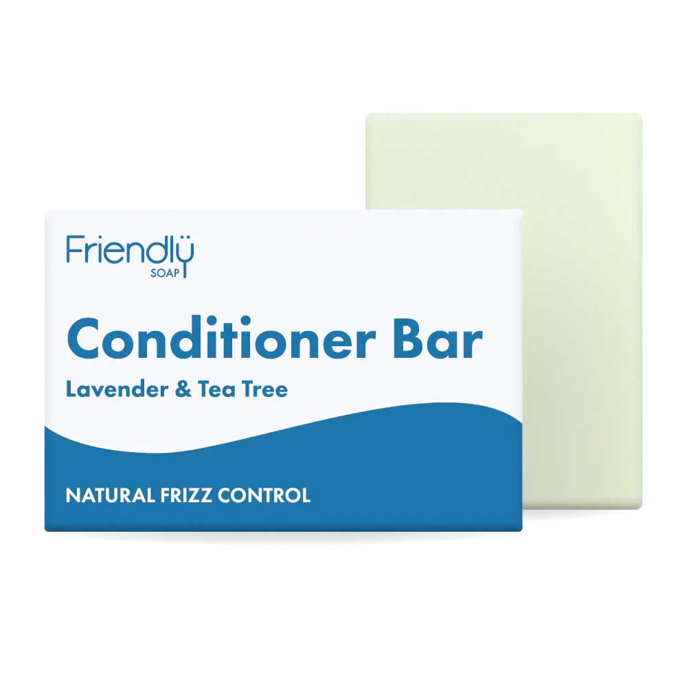 Lavender & Tea Tree Conditioner Bar Friendly Soap 95g Lavender & Tea Tree Conditioner Bar Friendly Soap 95g