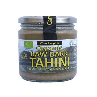 Organic Raw Tahini Dark Carley's 6x250g Organic Raw Tahini Dark Carley's 6x250g
