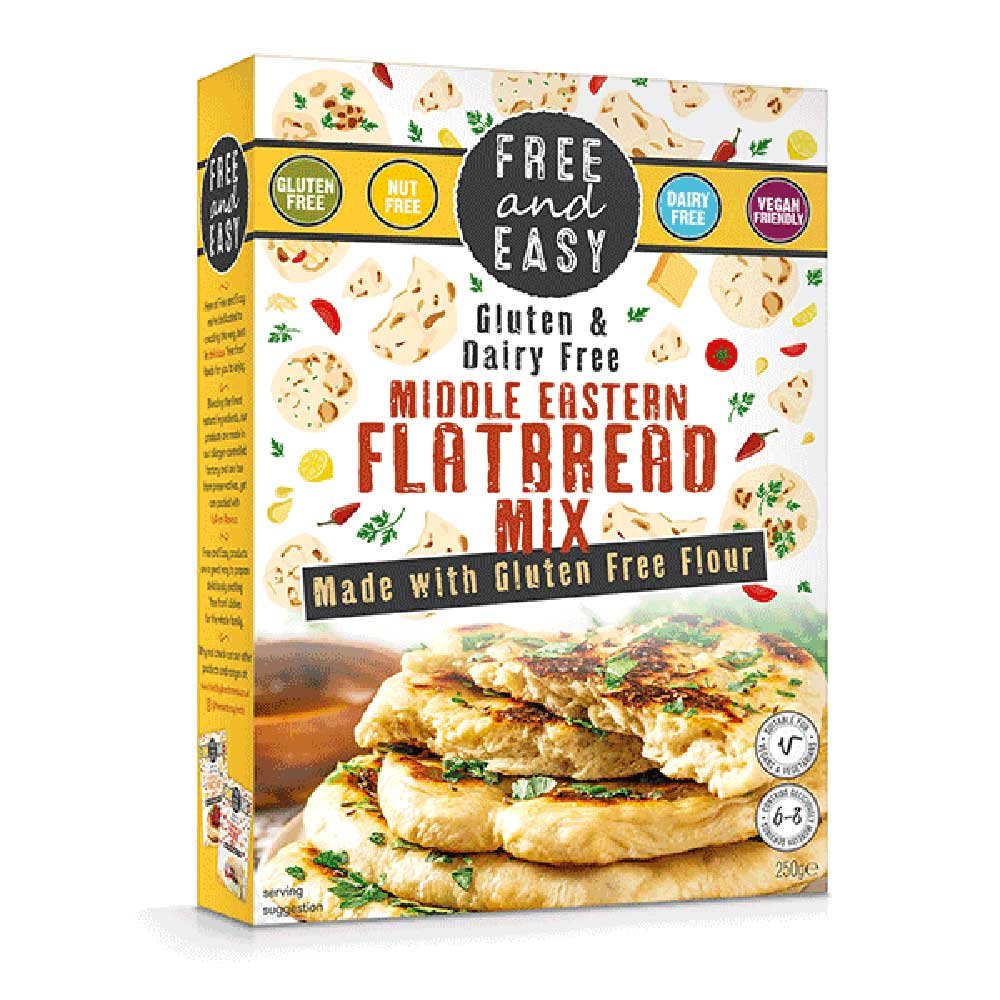 Middle Eastern Flatbread Mix Free & Easy 250g