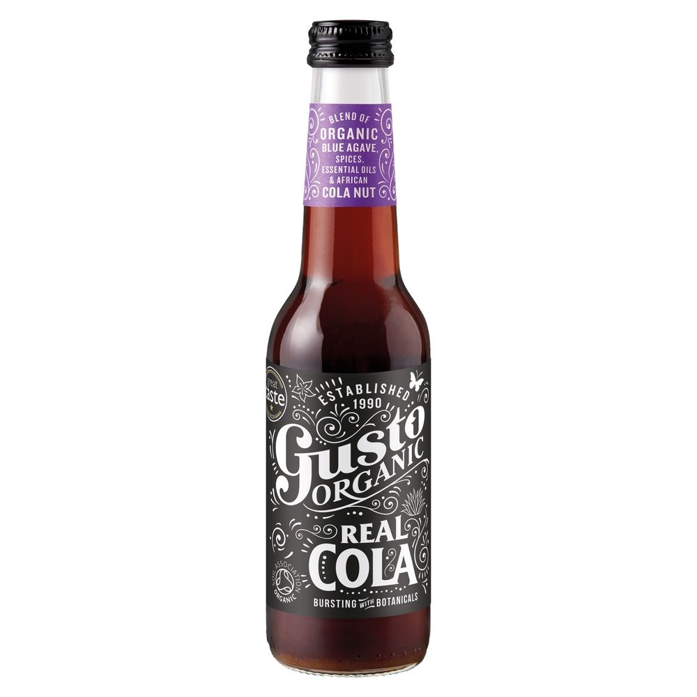 Organic Gusto - Organic Real Cola - FT Gusto 12x275ml