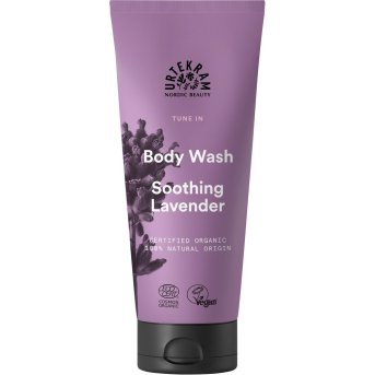 Organic Body Wash - Soothing Lavender Urtekram 6x200ml Organic Body Wash - Soothing Lavender Urtekram 6x200ml