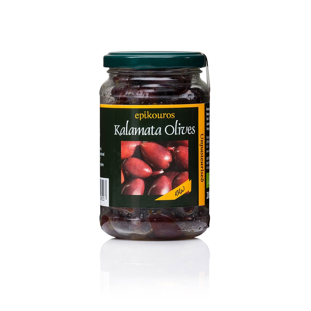 Organic Kalamata Olives Epikouros 200g