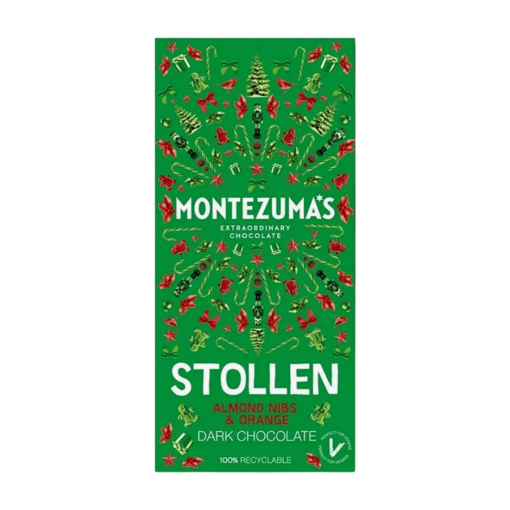 Stollen Bar - almond & orange Montezuma 90g Stollen Bar - almond & orange Montezuma 90g