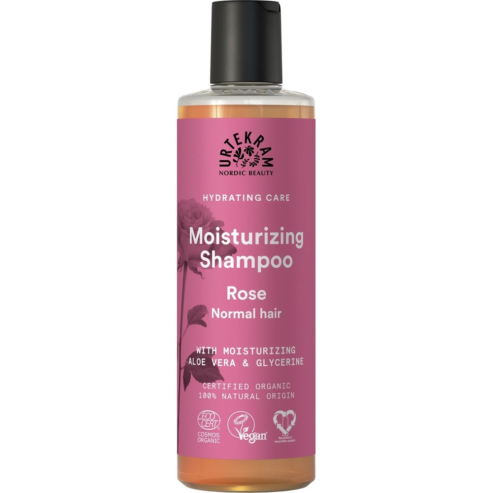 Organic Shampoo - Rose - normal hair Urtekram 6x250ml