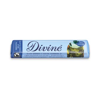Milk Chocolate - chunky Divine 30x35g Milk Chocolate - chunky Divine 30x35g
