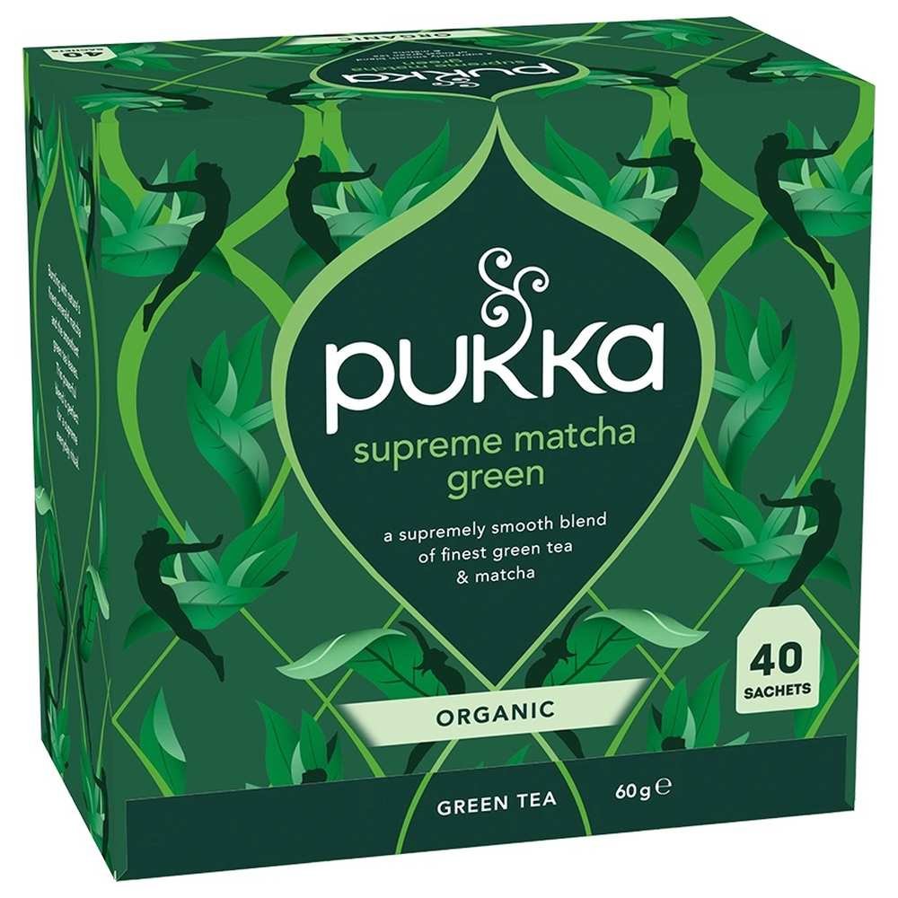 Organic Supreme Matcha Green Pukka 4x40bags