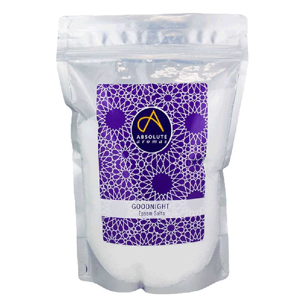 Goodnight Epsom Bath Salts - Pouch Absolute Aromas 1kg Goodnight Epsom Bath Salts - Pouch Absolute Aromas 1kg