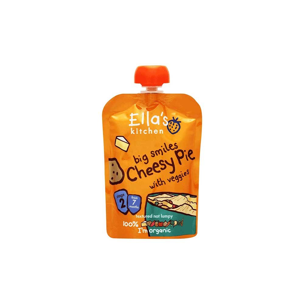 Organic Cheese Pie with veggies Ella's Kitchen 130g