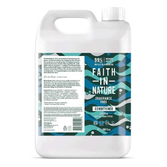 Bulk Fragrance Free Conditioner Faith in Nature 5l Bulk Fragrance Free Conditioner Faith in Nature 5l