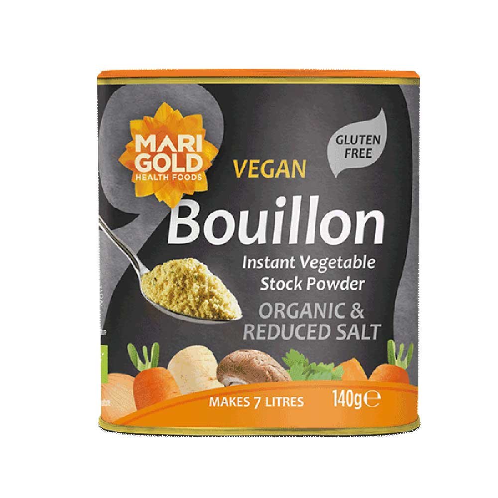 Organic Reduced Salt Vegetable Bouillon - vegan Marigold 140 Organic Reduced Salt Vegetable Bouillon - vegan Marigold 140