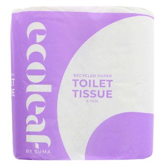 EcoLeaf Toilet Tissue Suma 4roll EcoLeaf Toilet Tissue Suma 4roll