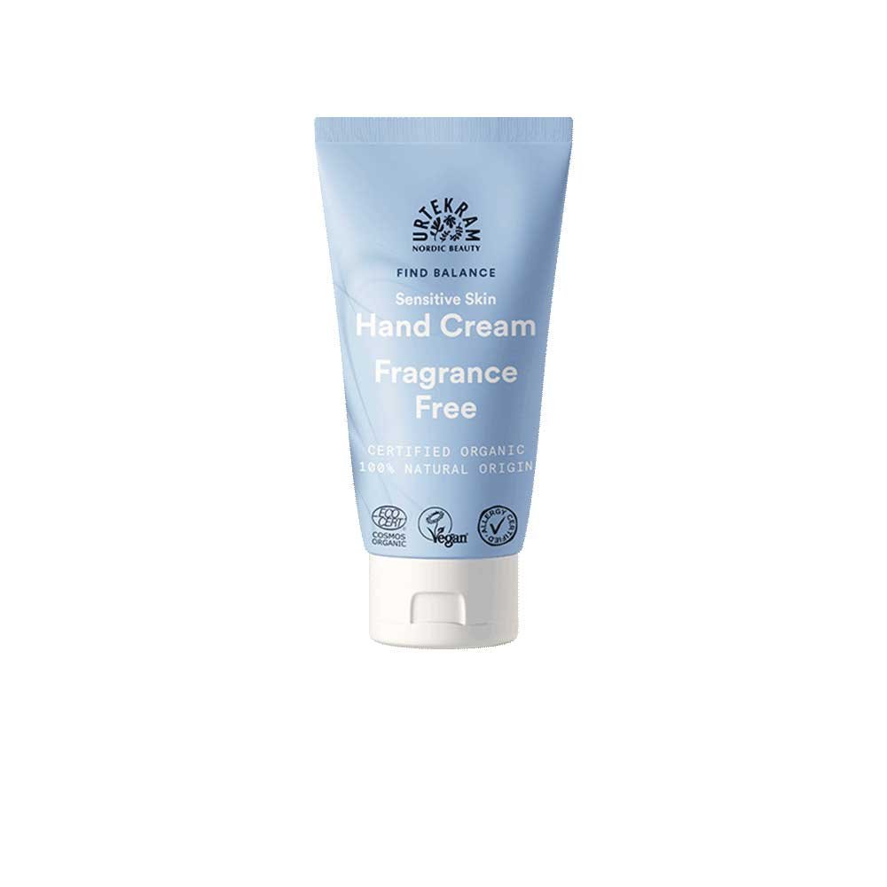 Organic Sensitive Skin Hand Cream - Fragrance Free Urtekram 