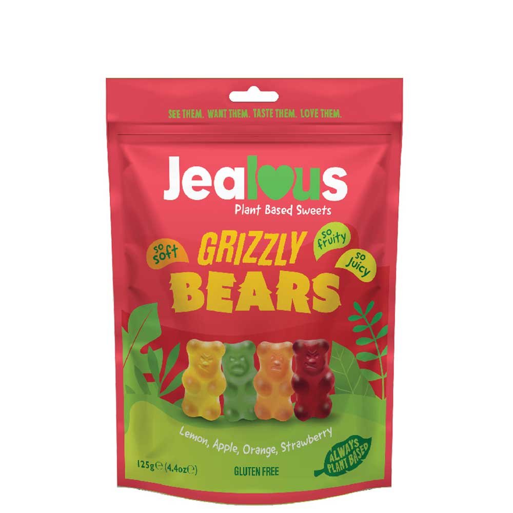 Grizzly Bears - share bag Jealous Sweets 125g