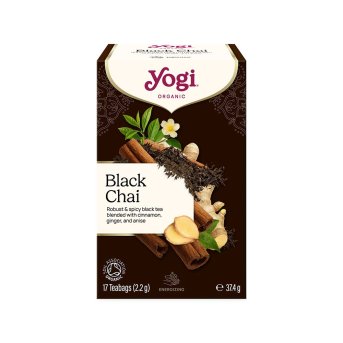 Organic Black Chai Yogi 6x17bags