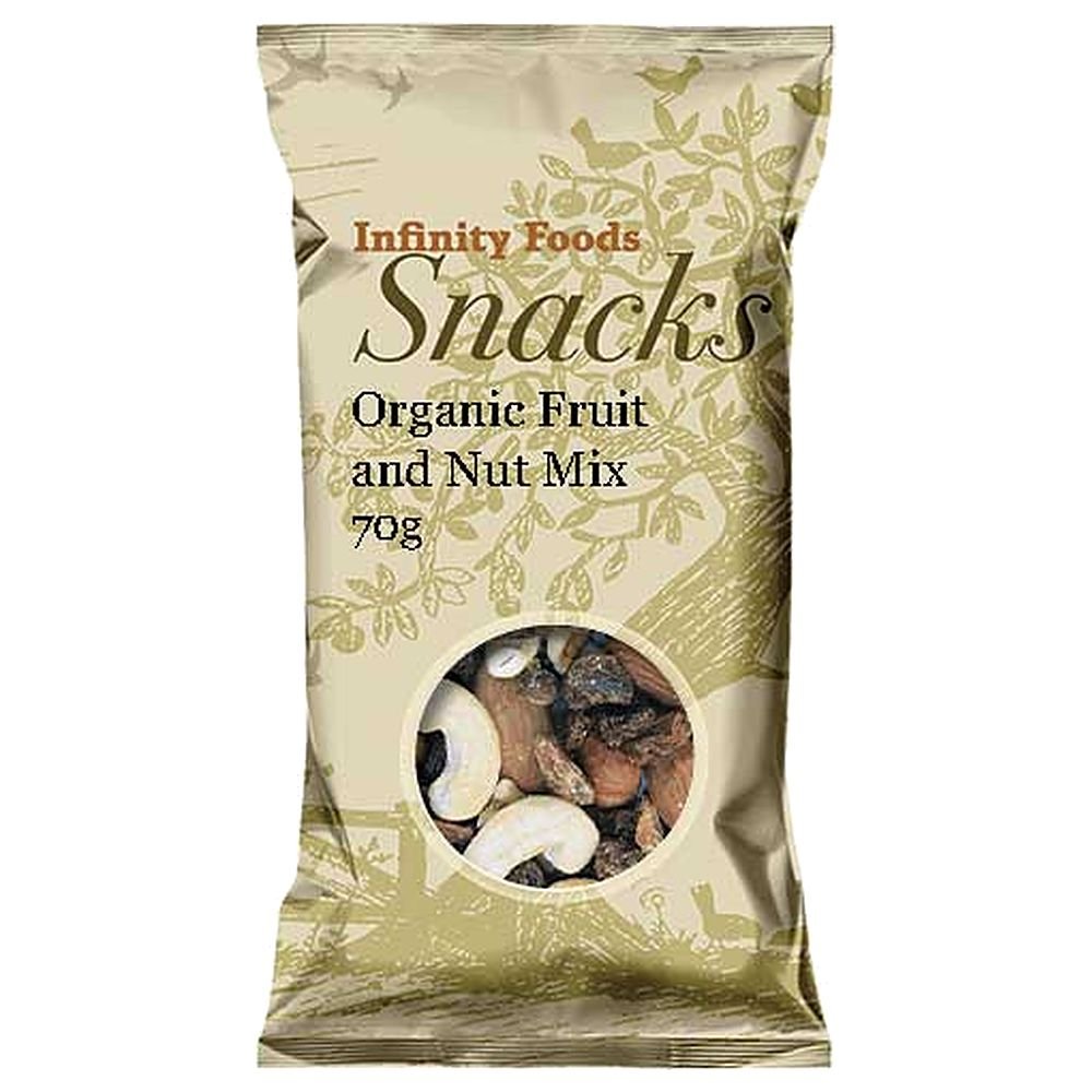 Organic Fruit & Nut Mix Infinity Foods 6x70g