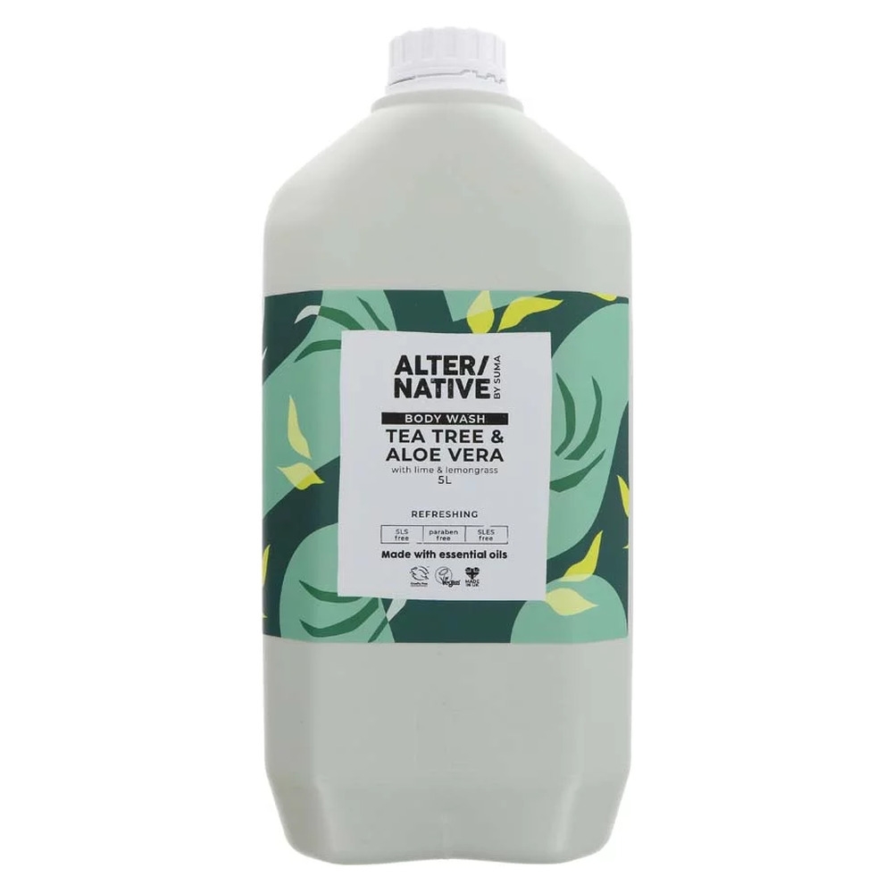 Tea Tree & Aloe Vera Bodywash Alter-Native by Suma 1x5l Tea Tree & Aloe Vera Bodywash Alter-Native by Suma 1x5l
