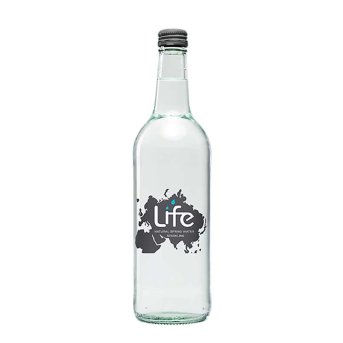 Glass Bottles Life Sparkling Water Life 330ml
