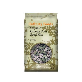 Organic Omega Four Seed Mix Infinity Foods 500g