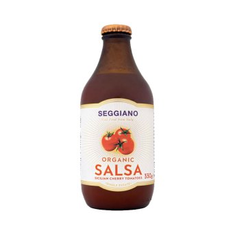 Organic Salsa Sicilian Cherry Tomatoes Seggiano 330g Organic Salsa Sicilian Cherry Tomatoes Seggiano 330g