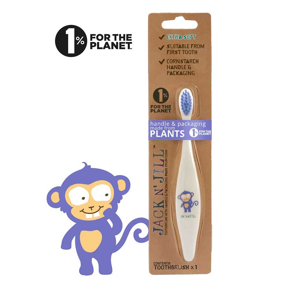 Bio Toothbrush - Monkey Jack N'Jill 1