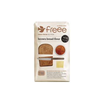 Gluten-free Brown Bread Flour Freee from Doves Farm 5x1kg Gluten-free Brown Bread Flour Freee from Doves Farm 5x1kg