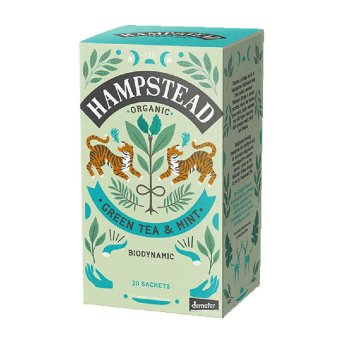 Mint Green Tea Bags Hampstead 20bgs