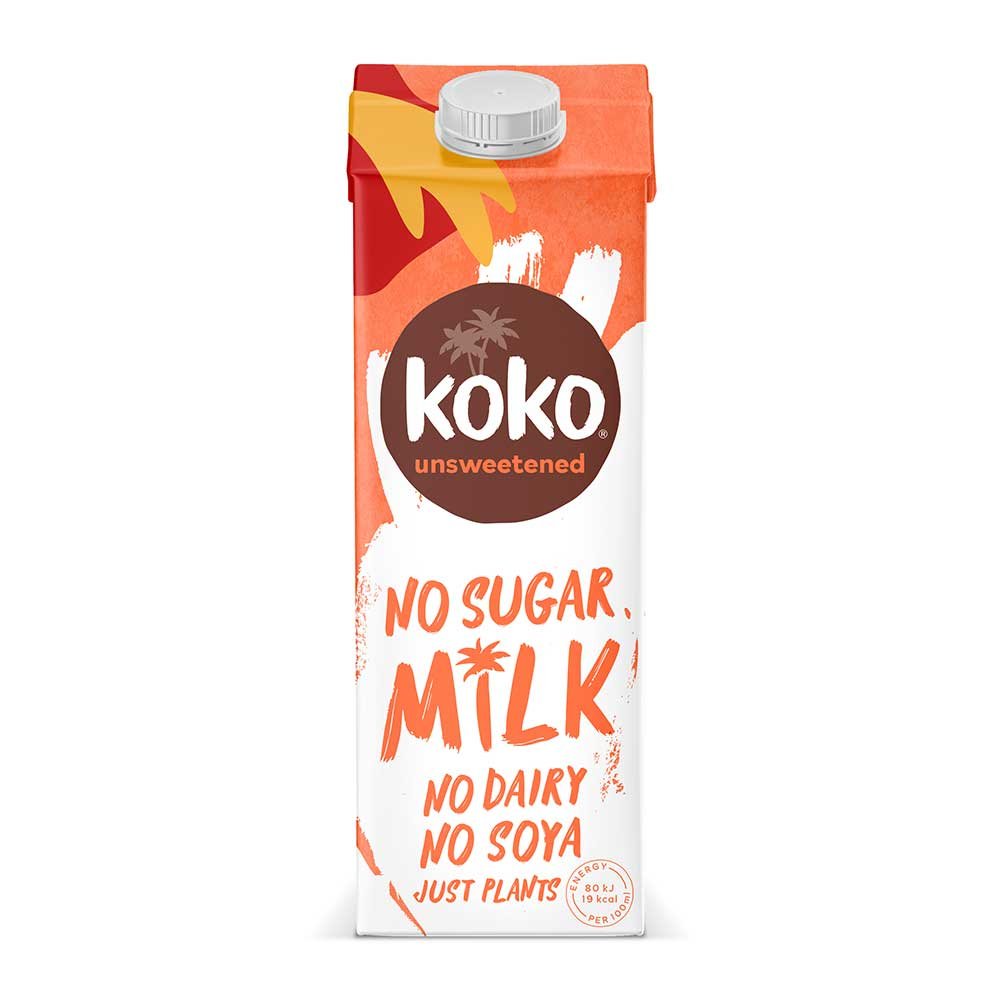 Unsweetened Coconut alternative to milk + Calcium Koko 1l