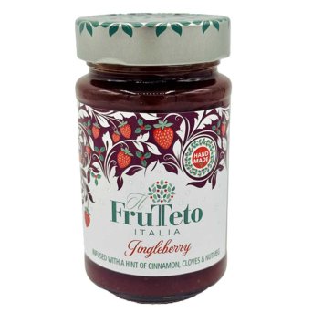 Organic Jingleberry xmas spiced strawberry spread FruTeto Italia 6x250g
