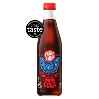Organic Karma Cola - bottle Karma Drinks 24x300ml