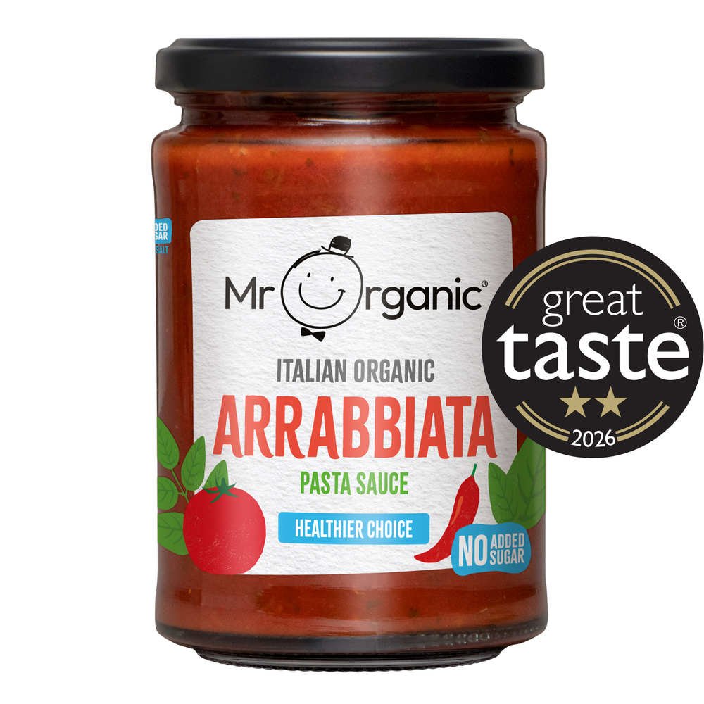 Organic Chilli Arrabbiata Pasta Sauce Mr Organic 6x350g
