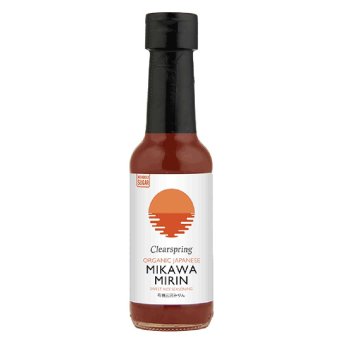 Organic Mikawa Mirin - sweet rice Clearspring 6x150ml