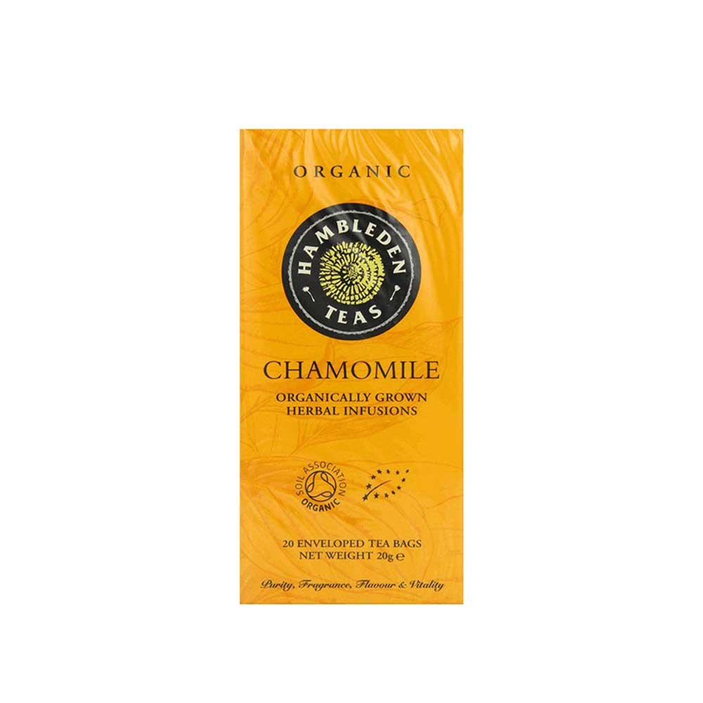 Organic Chamomile Tea Bags Hambleden 20bgs