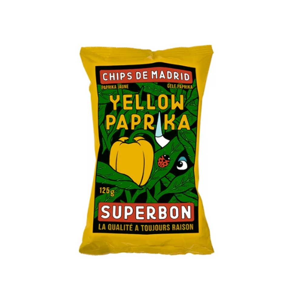 Chips de Madrid - Yellow Paprika Superbon 10x125g