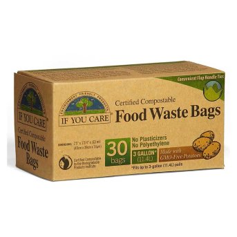 Food Waste Bags - 43x39cm If You Care 12x30bags Food Waste Bags - 43x39cm If You Care 12x30bags