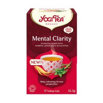 Organic Mental Clarity Yogi Tea 6x17bgs Organic Mental Clarity Yogi Tea 6x17bgs