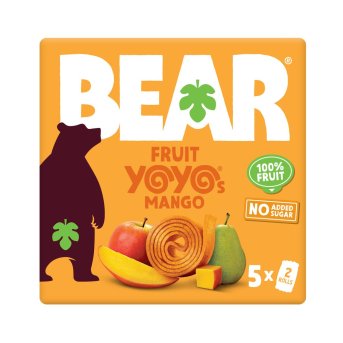 Multipack Mango Yoyo Fruit Rolls Bear 6x5x20g Multipack Mango Yoyo Fruit Rolls Bear 6x5x20g
