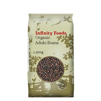 Organic Aduki Beans Infinity Foods 500g