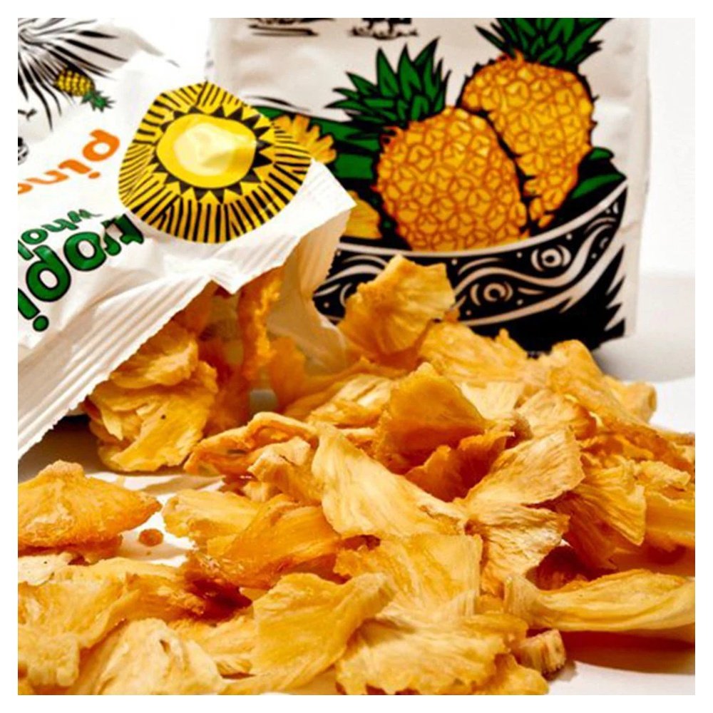 Organic Sun-dried Pineapple - FT Tropical Wholefoods 6x100g Organic Sun-dried Pineapple - FT Tropical Wholefoods 6x100g