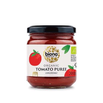 Organic Tomato Purée - jar Biona 200g Organic Tomato Purée - jar Biona 200g