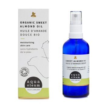 Organic Cold Pressed Sweet Almond Oil Aqua Oleum 6x100ml Organic Cold Pressed Sweet Almond Oil Aqua Oleum 6x100ml