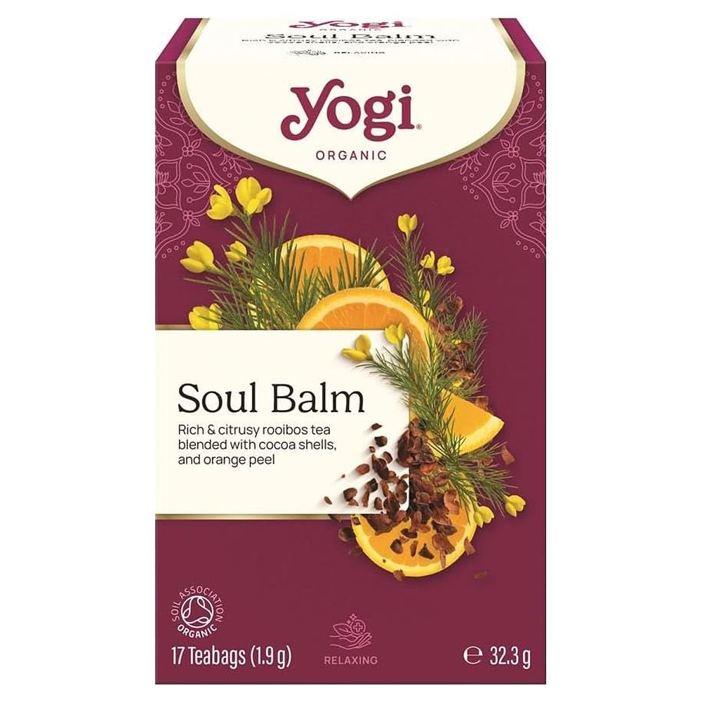 Organic Soul Balm Tea Yogi 6x17bags