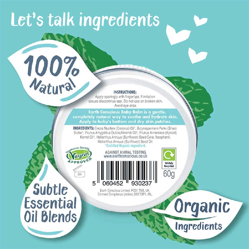 Natural Baby Balm Earth Conscious 60g
