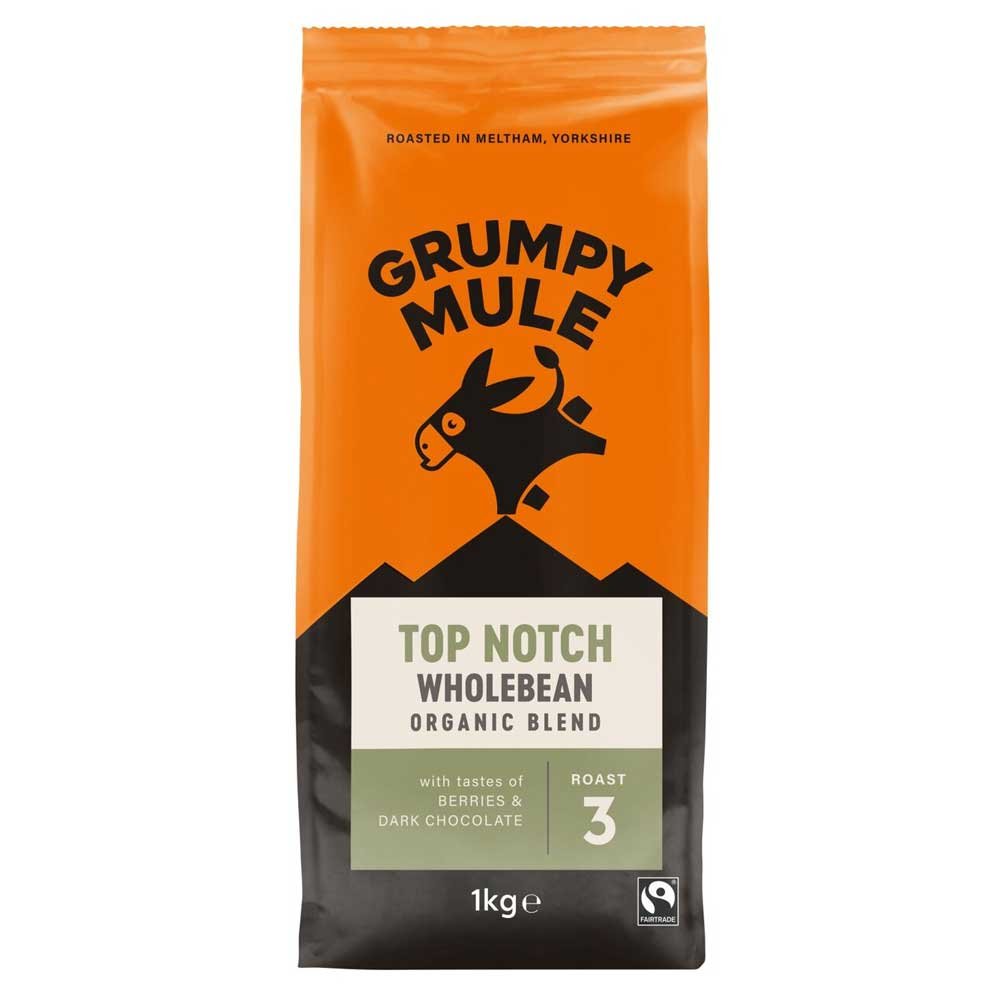 Organic Beans - Top Notch - 3 Grumpy Mule 200g Organic Beans - Top Notch - 3 Grumpy Mule 200g