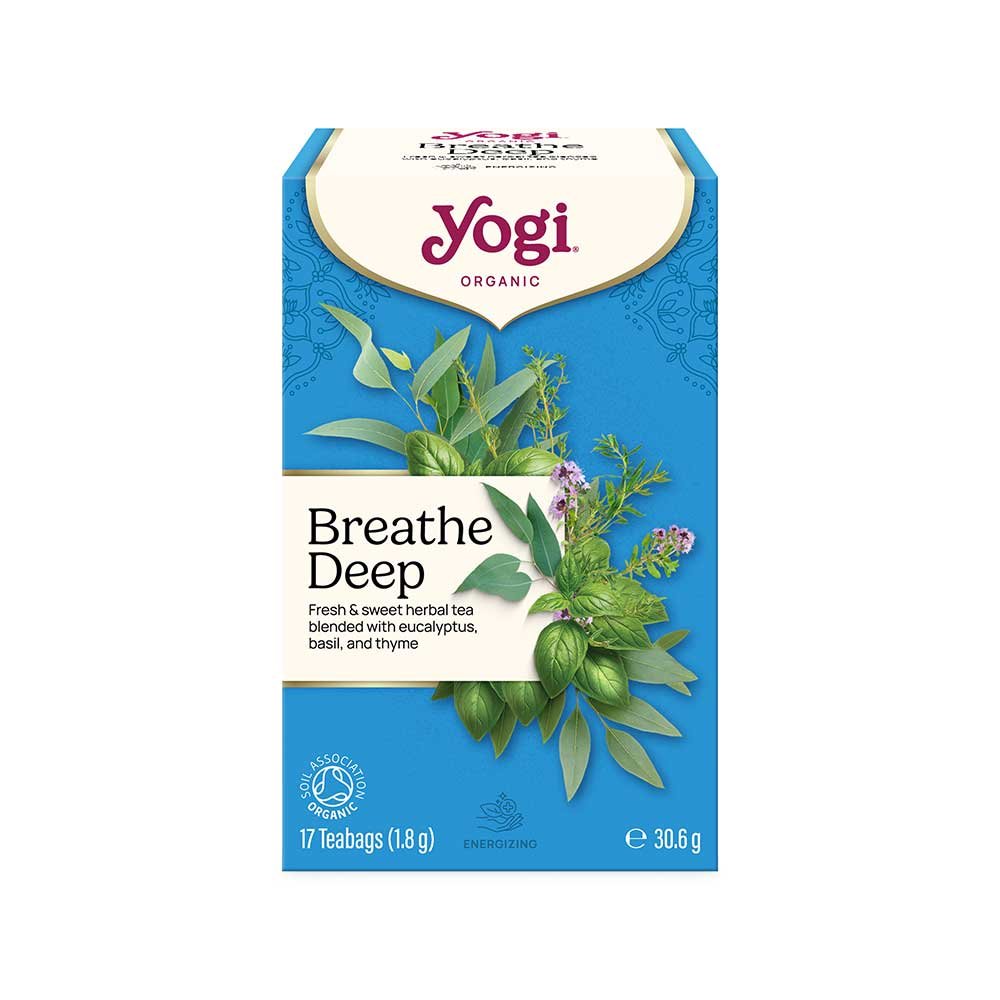 Organic Breathe Deep Tea Yogi 6x17bags